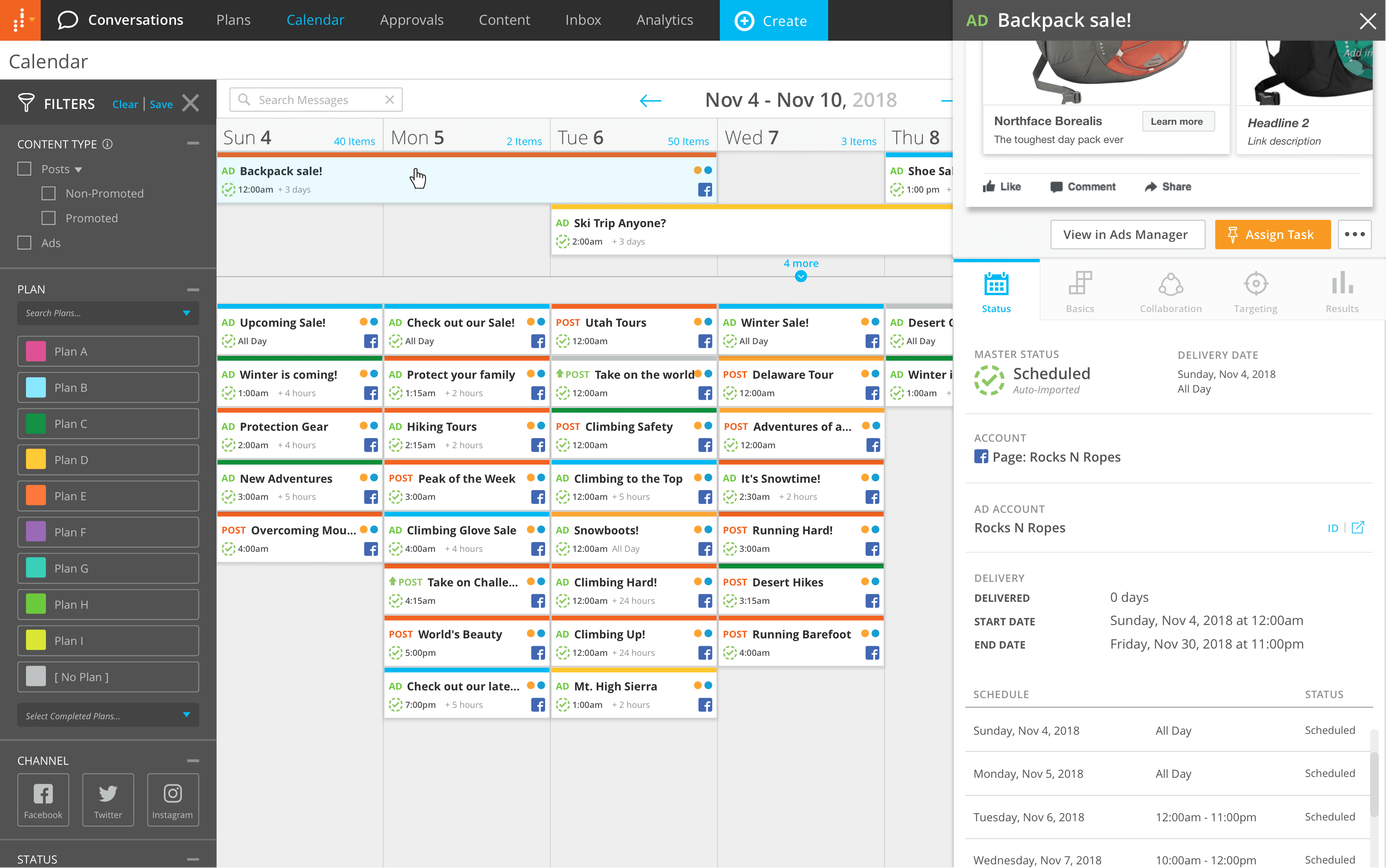 SF – Calendar
